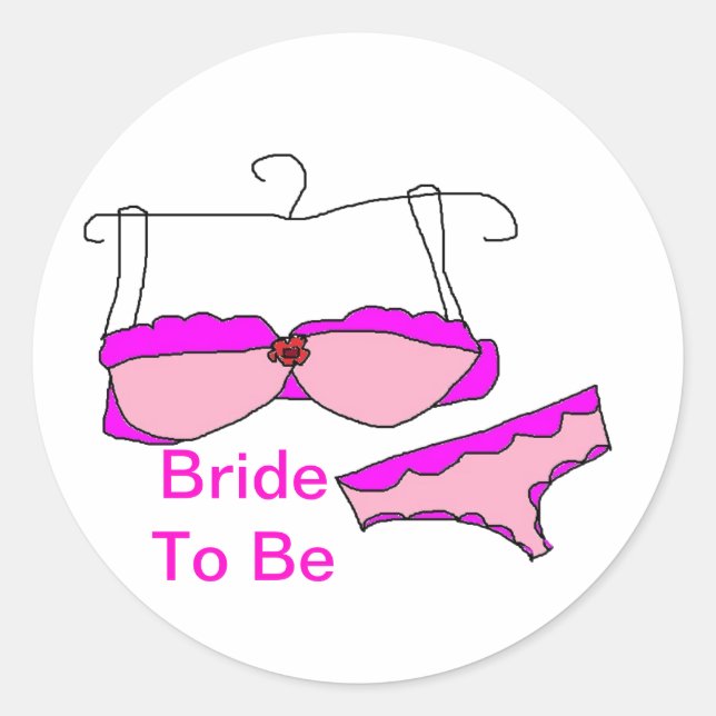 bride to be Stickers (Front)