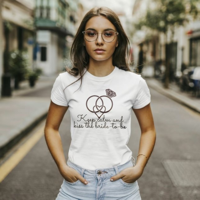 Bride to Be Wedding Bridal Bachelorette women T-Shirt (Creator Uploaded)