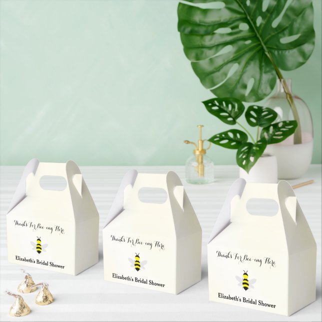 Bride To Bee Bridal Shower Favor Box (Multiple)
