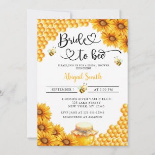 BRIDE TO BEE BRIDAL SHOWER Invitation