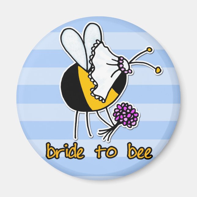 bride to bee magnet (Front)