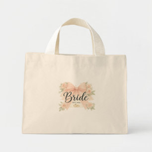 Bride Tote Bag, Personalized Bridal Gift, EST.2026