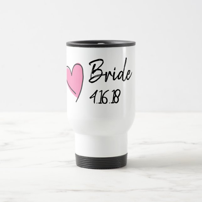 bride travel mug (Center)