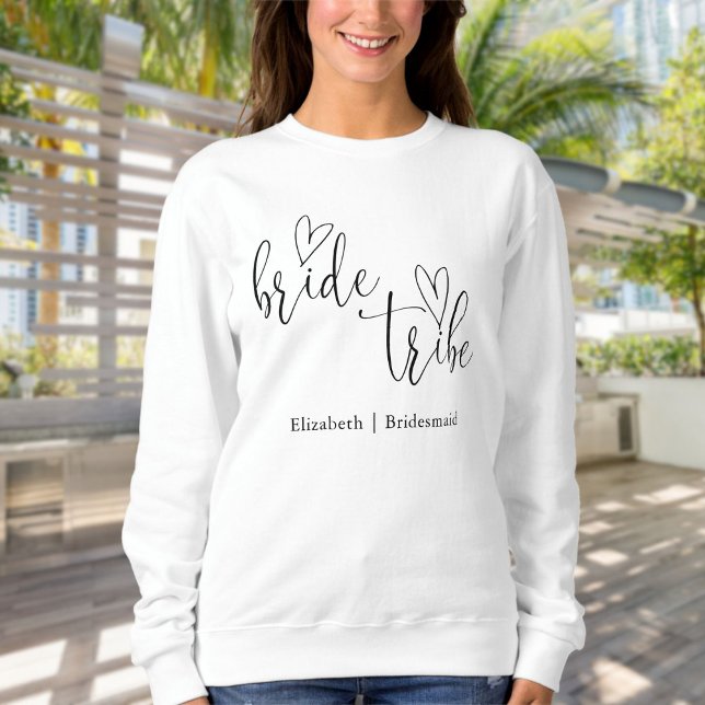 Bride Tribe Bachelorette Bridesmaids Sweatshirt (Bride Tribe Bachelorette Bridesmaids Sweatshirt)