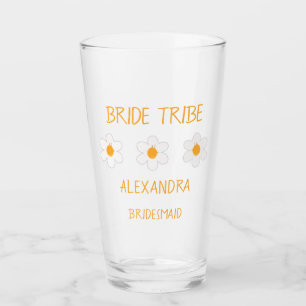 Bride Tribe Bridesmaid  Glass