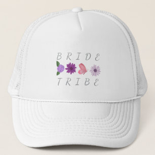 Bride Tribe Floral Bride Hen Party Gift  Trucker Hat