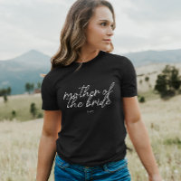 Bride Tribe | Mother of the Bride Modern Monogram