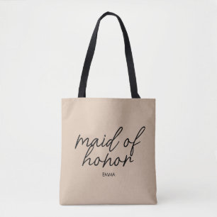 Bride Tribe   Mother of the Bride Modern Monogram Tote Bag