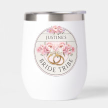 Bride Tribe personnalisée floral