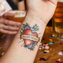 Bride Tribe Realistic Heart