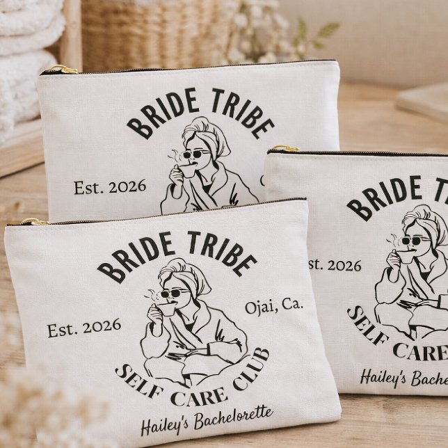 Bride Tribe Self Care Club Makeup Bags | Spa Bache (Creator Uploaded)