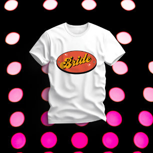 Bride Tribe T-Shirt Bachelorette Retro Bride