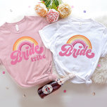 Bride Tribe T-Shirt Bachelorette Retro Bride Tee<br><div class="desc">Bride T-Shirt Bachelorette Retro Bride Tee
Vintage Bride To Be Bride's Maid BrideTribe</div>