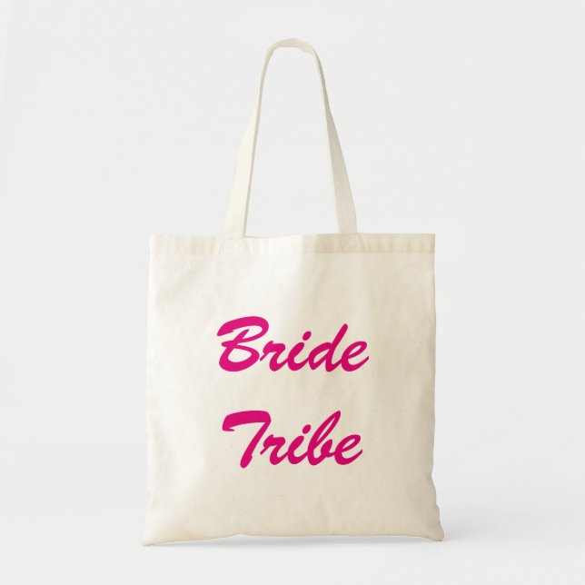 Bride Tribe Tote Bag (Front)