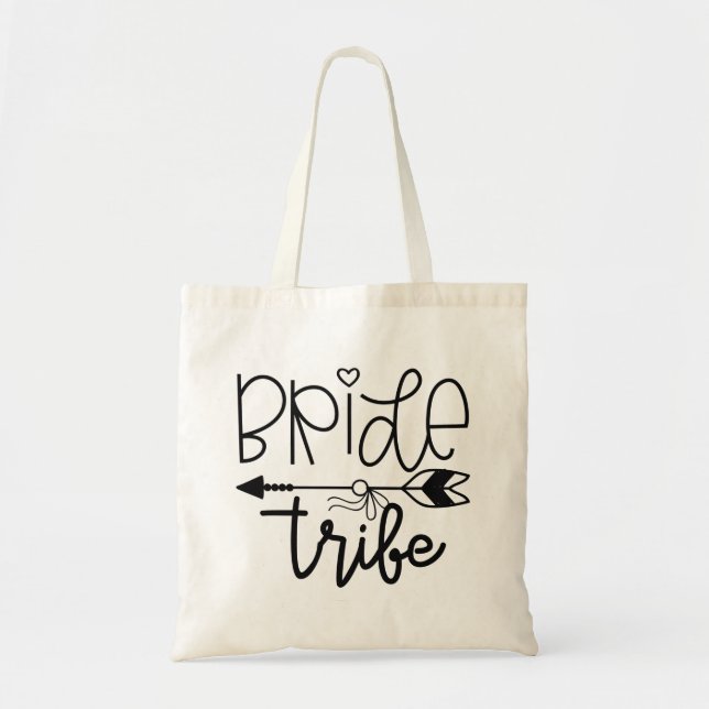 Bride Tribe Tote Bag (Front)