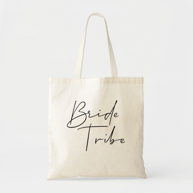Bride Tribe Tote Bag Bachelorette Gift (Front)