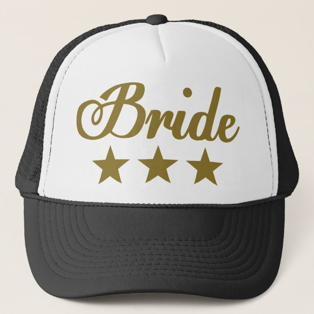 Bride Trucker Hat (Front)