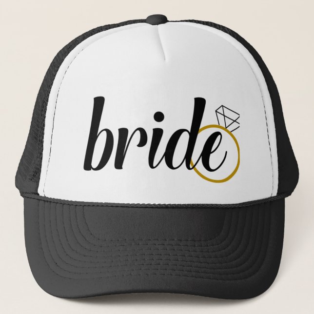 Bride Trucker Hat (Front)