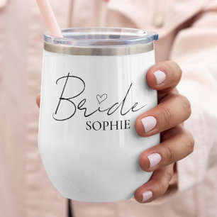 Bride Vibes Only   Custom Name in Elegant Script