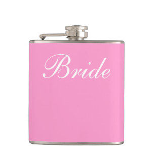 Bride Vinyl Wrapped Flask