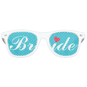 Bride Wedding Bachelorette Party Cool White Shades