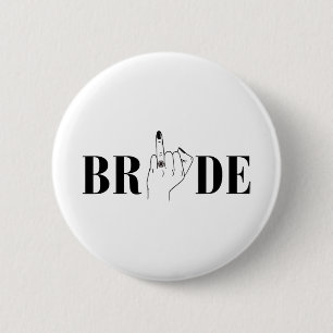 Bride Wedding Bridesmaid Squad Bachelorette Party 2 Inch Round Button