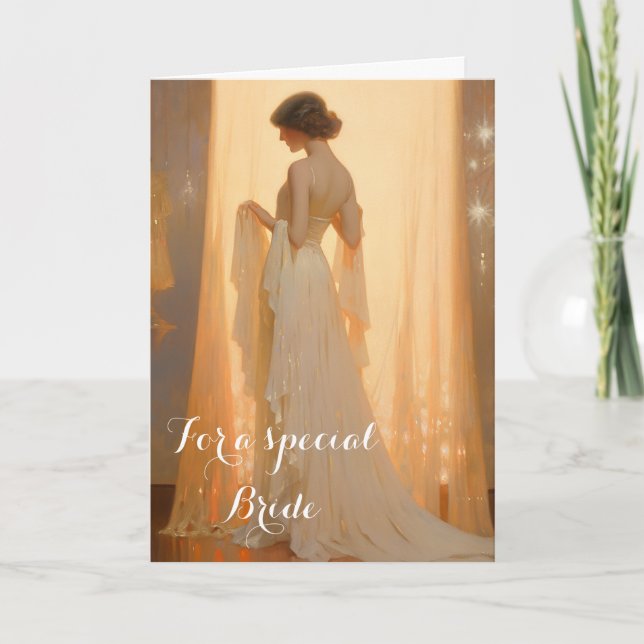 Bride Wedding Card (Front)