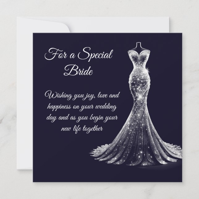 Bride Wedding Card (Front)