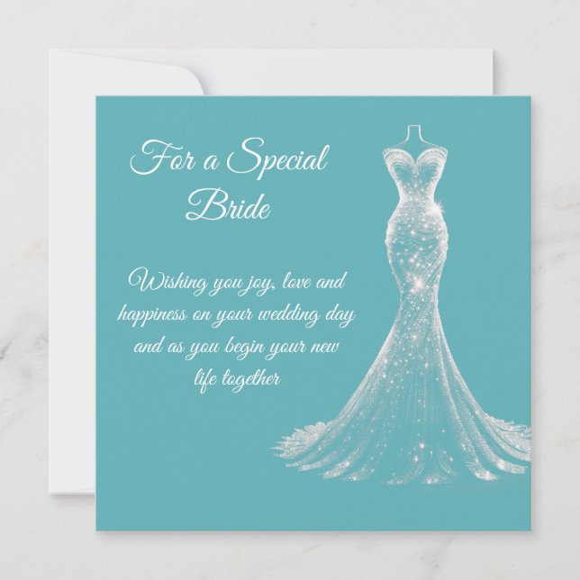 Bride Wedding Card (Front)