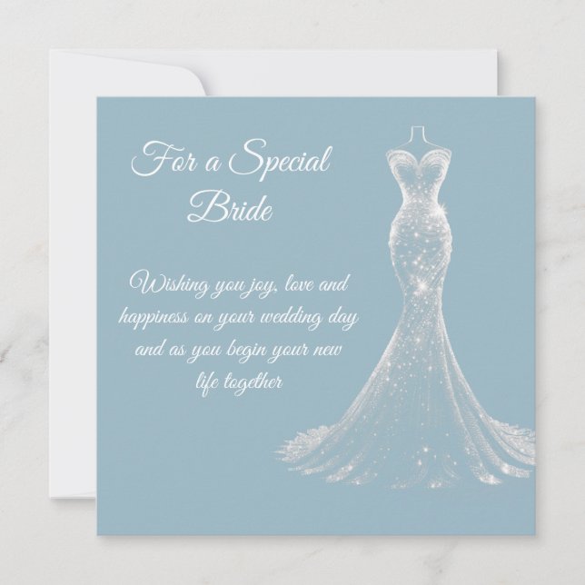Bride Wedding Card (Front)
