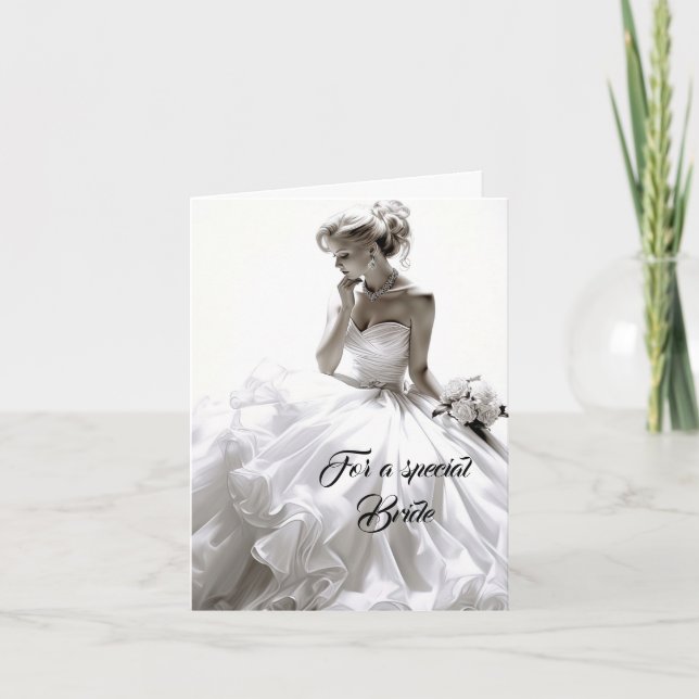 Bride Wedding Card (Front)
