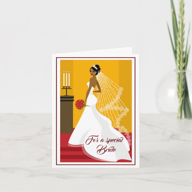 Bride Wedding Card (Front)