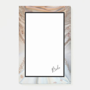 Bride Wedding Dress Post-it Notes