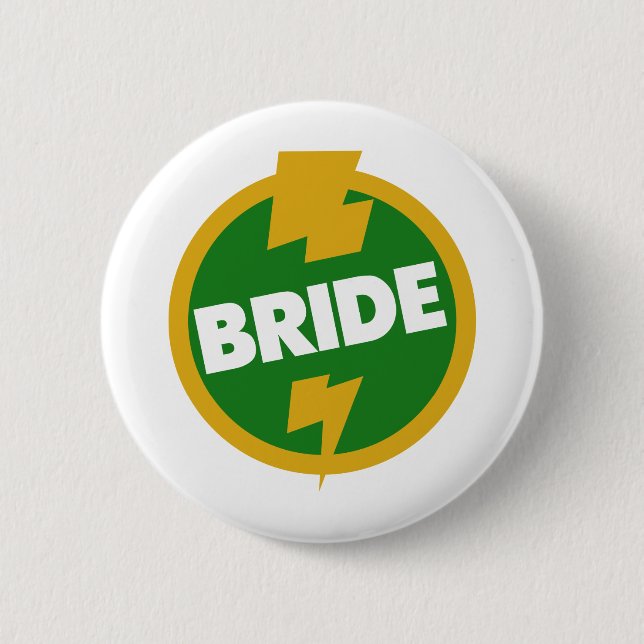 Bride Wedding - Dupree 2 Inch Round Button (Front)