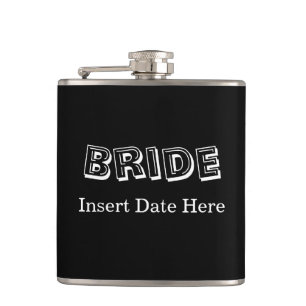 Bride Wedding Hip Flask