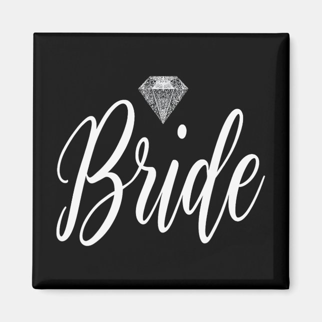 Bride Wedding  Magnet (Front)