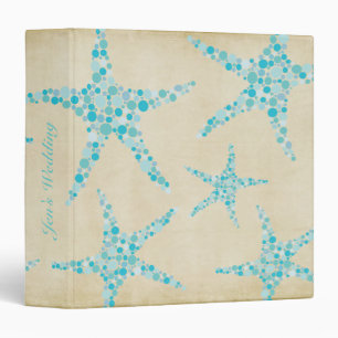 Bride Wedding Planner Aqua Starfish Binder