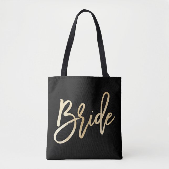 Bride Wedding Tote Bag (Front)