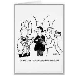Bridegroom Wants a Cooling-Off Period