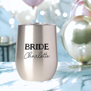Brides Bachelorette Party Name Stainless Steel