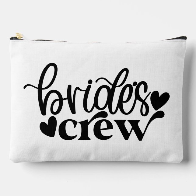 Bride's Crew Accessory Pouch (Front)