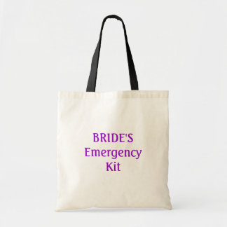 Bride's emergency kit bag