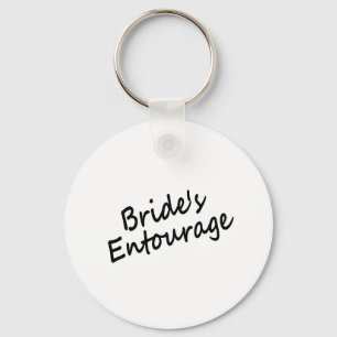 Bride's Entourage Keychain