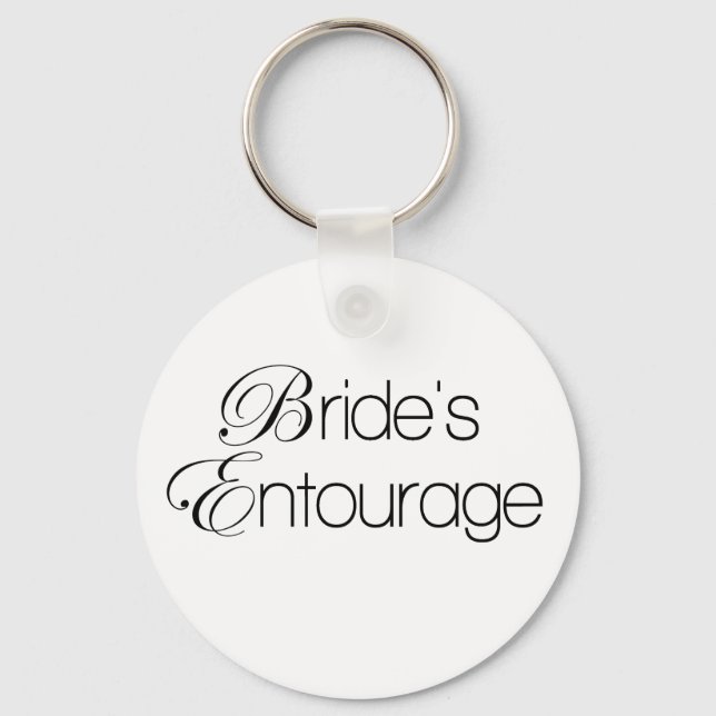 Bride's Entourage Keychain (Front)