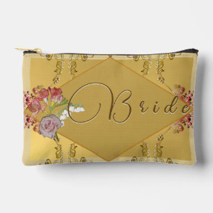 Bride's Floral Print Cut Sew Bag