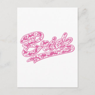 Bride's Hawaiian Flower Postcard