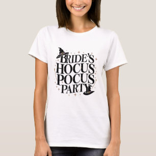 Bride's Hocus Pocus Party Bachelorette Halloween 1 T-Shirt