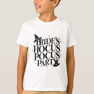 Bride's Hocus Pocus Party Chelorette Halloween 1 T-Shirt