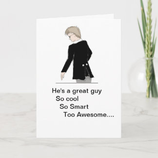 Bride's Man Invitation