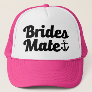 Brides Mate with Anchor Bridesmaid Hat